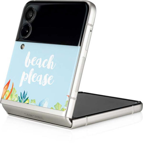 Beach Please Galaxy Z Flip4 5G Skin