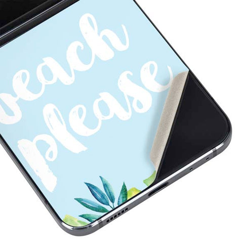 Beach Please Galaxy Z Flip5 5G Skin
