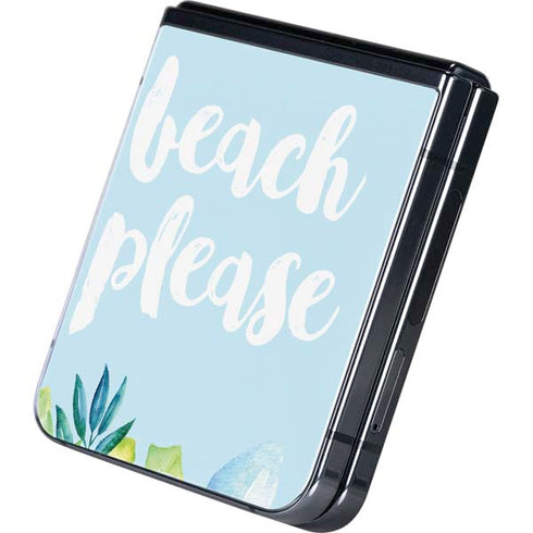 Beach Please Galaxy Z Flip5 5G Skin