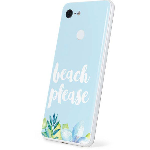 Beach Please Google Pixel 3 Skin