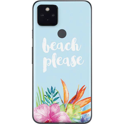 Beach Please Google Pixel 4a 5G Skin