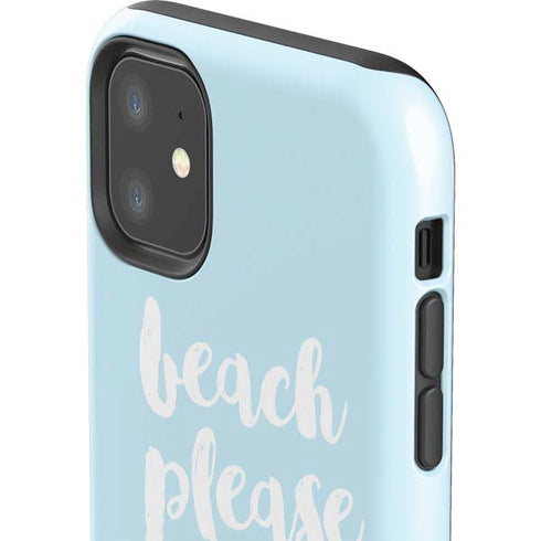 Beach Please iPhone 11 Impact Case
