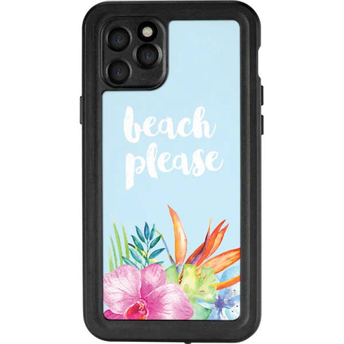 Beach Please iPhone 11 Pro Waterproof Case