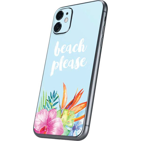 Beach Please iPhone 11 Skin