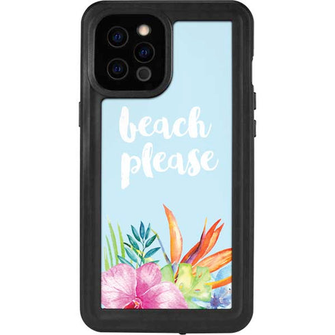 Beach Please iPhone 12 Pro Max Waterproof Case
