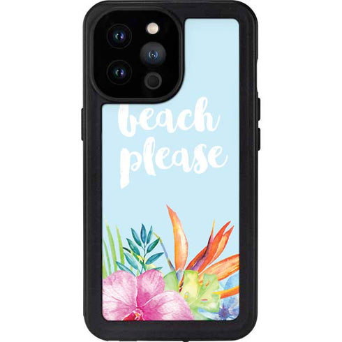 Beach Please iPhone 14 Pro Max Waterproof Case