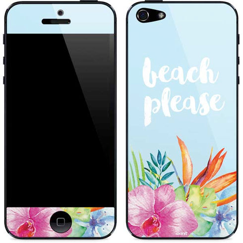 Beach Please iPhone 5/5s/5SE Skin