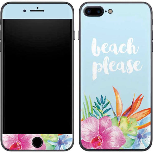 Beach Please iPhone 8 Plus Skin