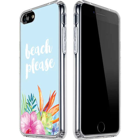 Beach Please iPhone SE (2nd & 3rd Gen) Clear Case