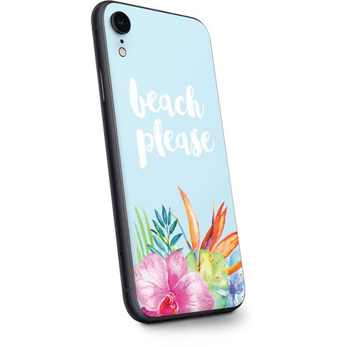 Beach Please iPhone XR Skin