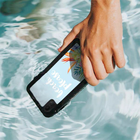 Beach Please iPhone XR Waterproof Case