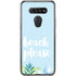 Beach Please LG K51/Q51 Clear Case