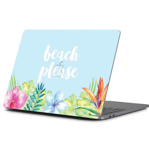 Beach Please Apple MacBook Pro 13-inch Skin