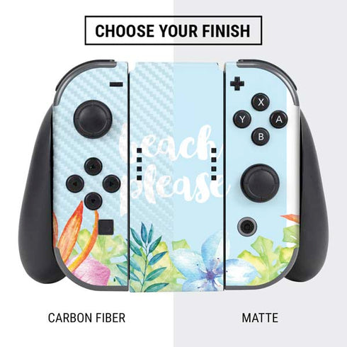 Beach Please Nintendo Switch Bundle Skin