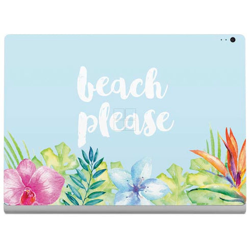 Beach Please Surface Book 2 13.5in Skin