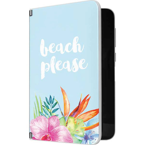 Beach Please Surface Duo Skin