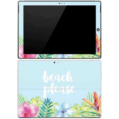 Beach Please Surface Pro 3 Skin