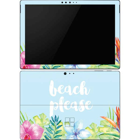 Beach Please Surface Pro 6 Skin