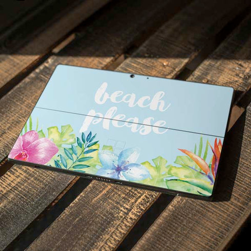 Beach Please Surface Pro 7 Skin