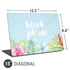 Beach Please Universal Laptop 15in (12.2 x 8.8in) Skin