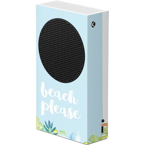 Beach Please Xbox Series S Console Skin