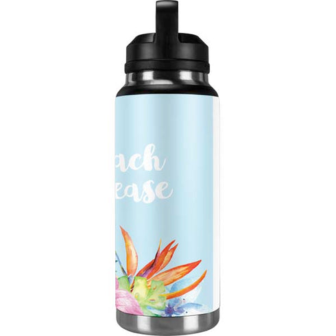 Beach Please YETI Rambler 36oz Bottle Skin