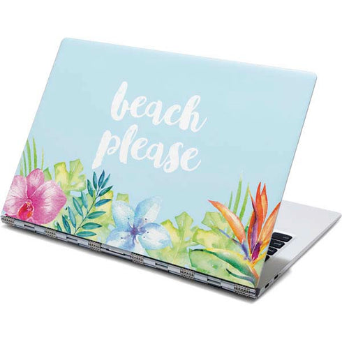Beach Please Yoga 910 2-in-1 14in Touch-Screen Skin