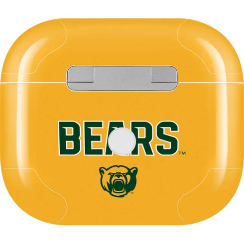 Baylor University Bears Apple AirPods (3rd Gen 2021) Skin