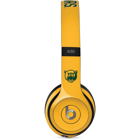 Baylor University Bears Beats Solo 2 Wired Skin