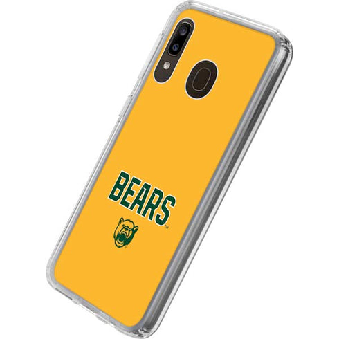 Baylor University Bears Galaxy A20 Clear Case