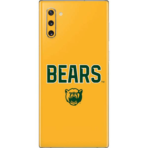 Baylor University Bears Galaxy Note 10 Skin
