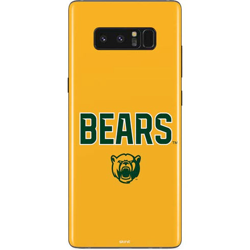Baylor University Bears Galaxy Note 8 Skin