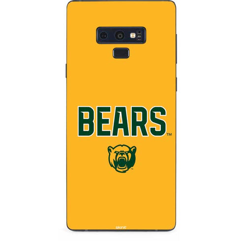 Baylor University Bears Galaxy Note 9 Skin