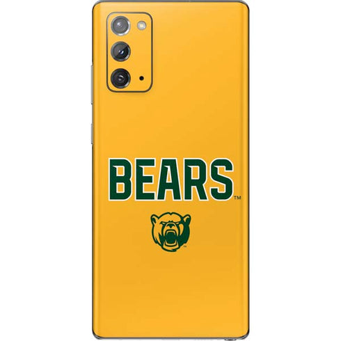 Baylor University Bears Galaxy Note20 5G Skin