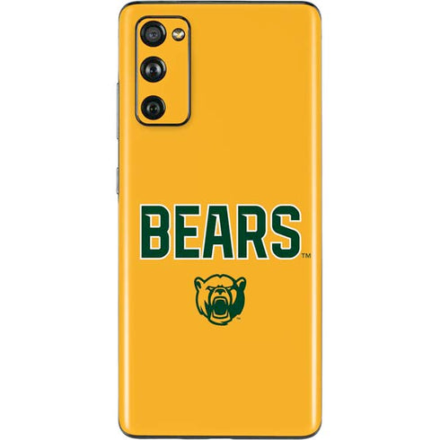 Baylor University Bears Galaxy S20 Fan Edition Skin
