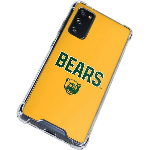 Baylor University Bears Galaxy S20 FE Clear Case