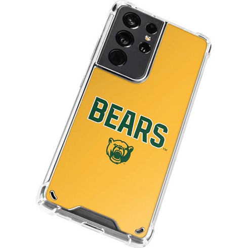 Baylor University Bears Galaxy S21 Ultra 5G Clear Case