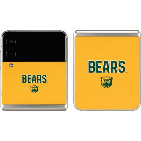 Baylor University Bears Galaxy Z Flip3 5G Skin