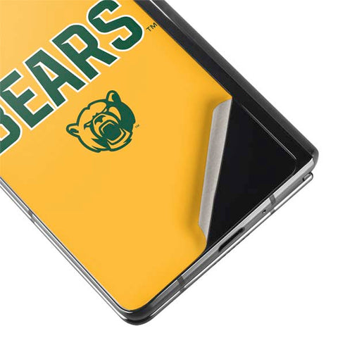 Baylor University Bears Galaxy Z Fold2 5G Skin