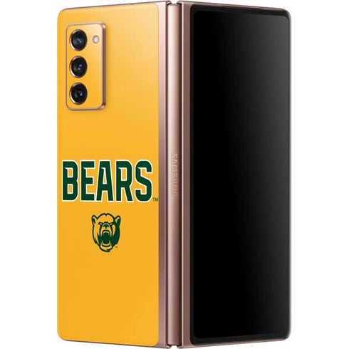 Baylor University Bears Galaxy Z Fold2 5G Skin