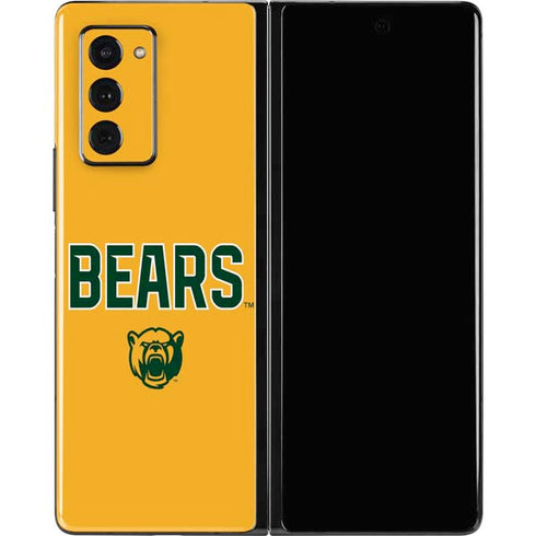 Baylor University Bears Galaxy Z Fold2 5G Skin