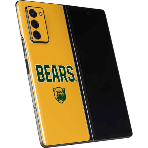 Baylor University Bears Galaxy Z Fold2 5G Skin