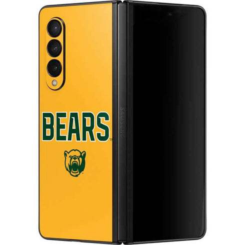 Baylor University Bears Galaxy Z Fold3 5G Skin
