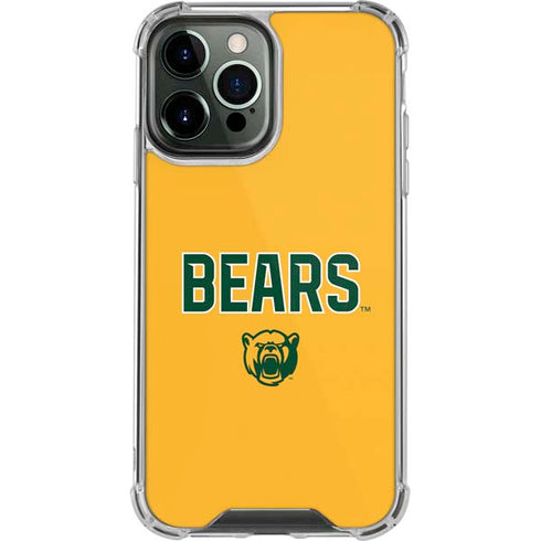 Baylor University Bears iPhone 13 Pro Max Clear Case