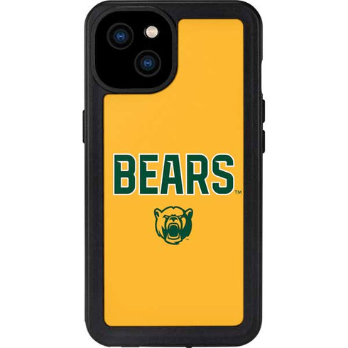 Baylor University Bears iPhone 15 Plus Waterproof Case