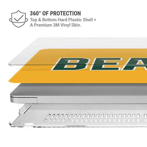 Baylor University Bears MacBook Air 13in M1 (2021) Case plus Skin