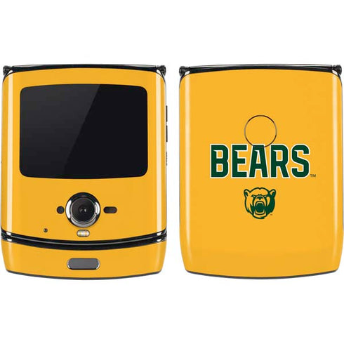 Baylor University Bears Motorola RAZR Skin