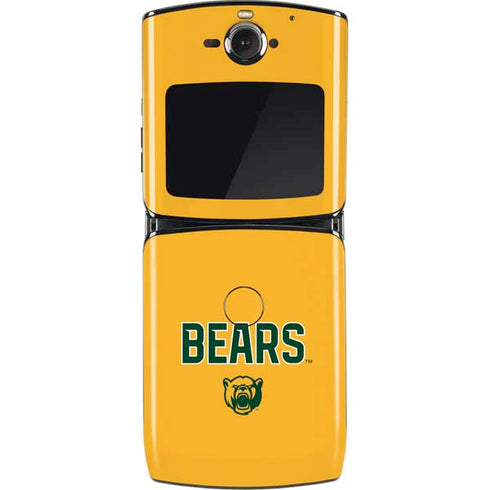 Baylor University Bears Motorola RAZR Skin