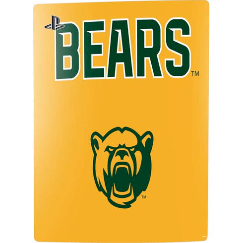 Baylor University Bears PS5 Digital Edition Console Skin