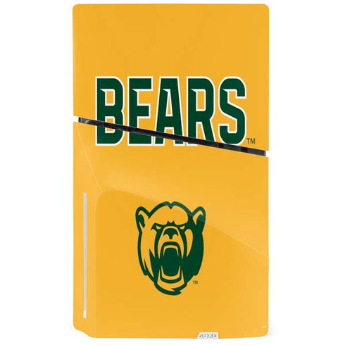 Baylor University Bears PS5 Slim Disk Bundle Skin